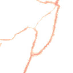 Night-time road noise heatmap for BB7 1BE