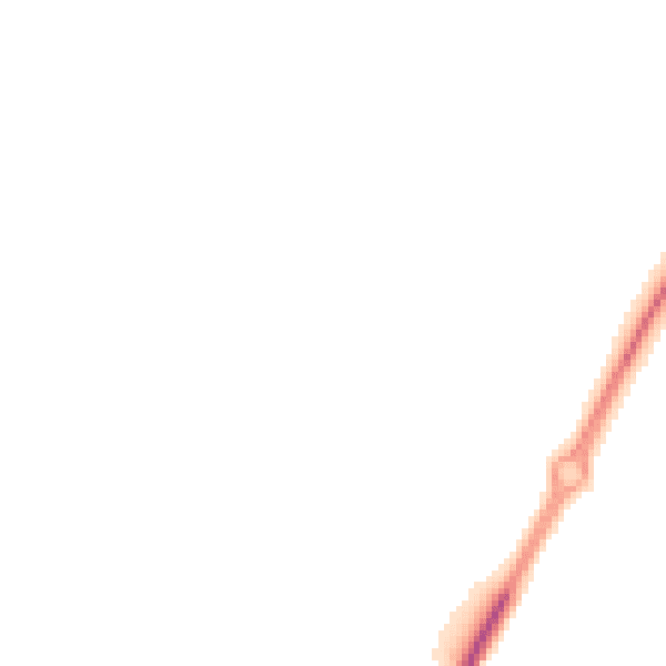 Night-time road noise heatmap for BB7 1FU