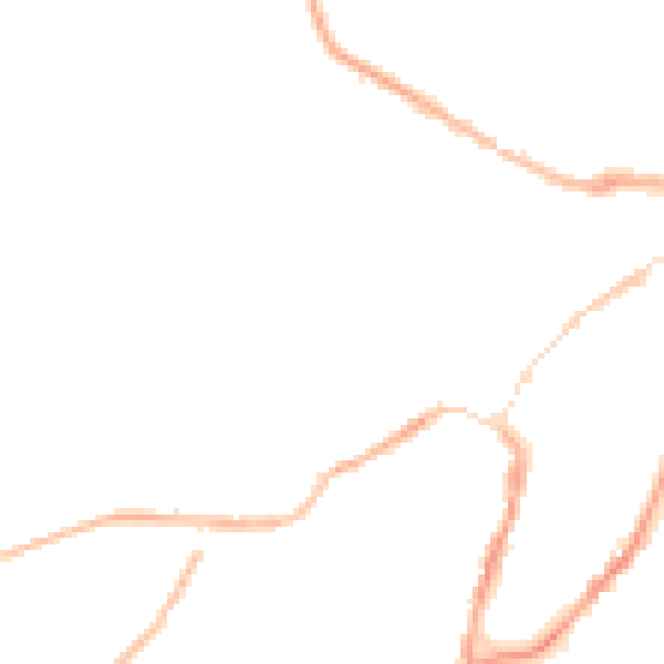 Night-time road noise heatmap for BB7 2DY