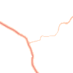Daytime road noise heatmap for BB7 3AZ