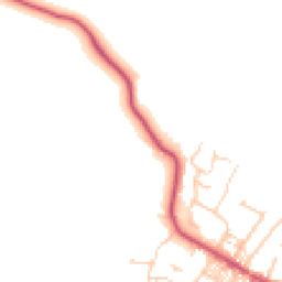 Daytime road noise heatmap for BB7 3HG