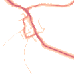 Daytime road noise heatmap for BB7 3HH