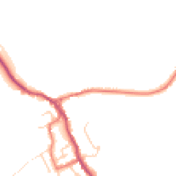 Daytime road noise heatmap for BB7 3JD