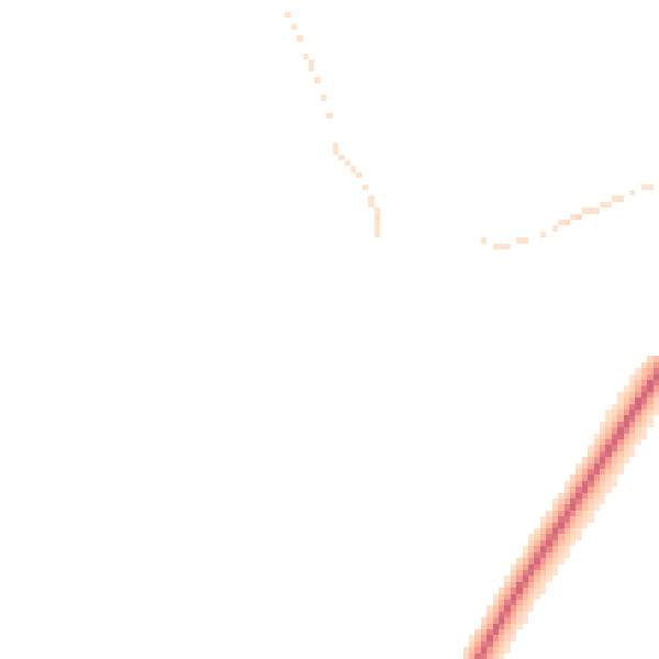 Night-time road noise heatmap for BB7 4AA