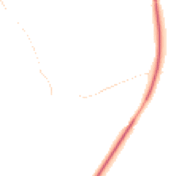 Night-time road noise heatmap for BB7 4BG