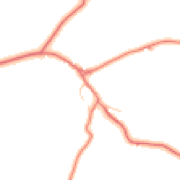 Daytime road noise heatmap for BB7 4BN