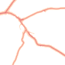 Daytime road noise heatmap for BB7 4BP