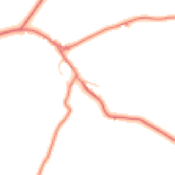 Daytime road noise heatmap for BB7 4BR
