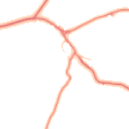 Daytime road noise heatmap for BB7 4BT