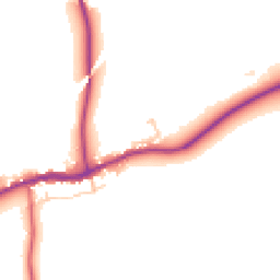 Daytime road noise heatmap for BB7 4DJ