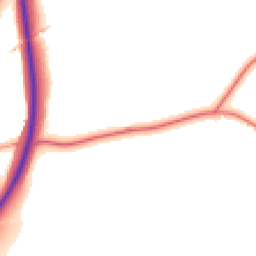 Daytime road noise heatmap for BB7 4DL