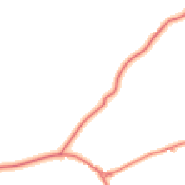 Daytime road noise heatmap for BB7 4DW