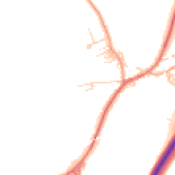 Daytime road noise heatmap for BB7 4EP
