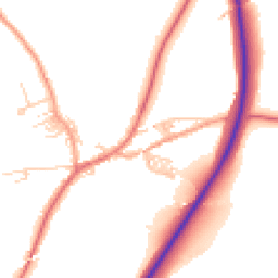Daytime road noise heatmap for BB7 4FB
