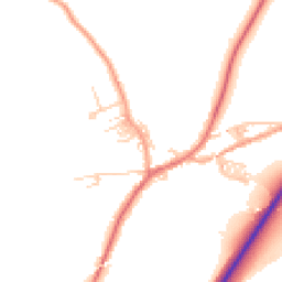 Daytime road noise heatmap for BB7 4GB