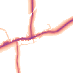 Daytime road noise heatmap for BB7 4HH