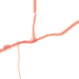 Night-time road noise heatmap for BB7 4HH
