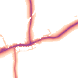 Daytime road noise heatmap for BB7 4HS