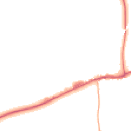 Night-time road noise heatmap for BB7 4LN