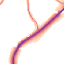 Daytime road noise heatmap for BB7 4NB