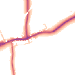 Daytime road noise heatmap for BB7 4NF