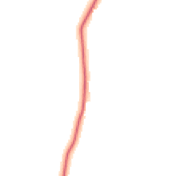 Daytime road noise heatmap for BB7 4NY