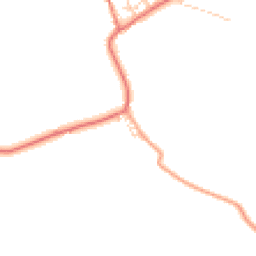 Daytime road noise heatmap for BB7 4QE