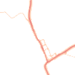 Daytime road noise heatmap for BB7 4RH