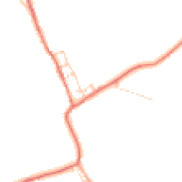 Daytime road noise heatmap for BB7 4RP