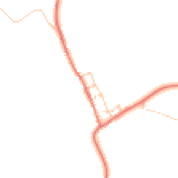 Daytime road noise heatmap for BB7 4RQ