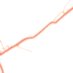 Daytime road noise heatmap for BB7 4RY