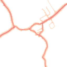 Daytime road noise heatmap for BB7 4SB