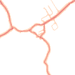 Daytime road noise heatmap for BB7 4SR