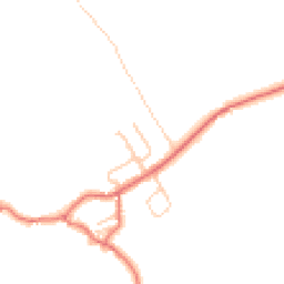 Daytime road noise heatmap for BB7 4TQ