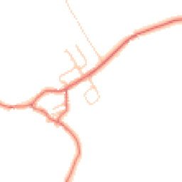 Daytime road noise heatmap for BB7 4TU