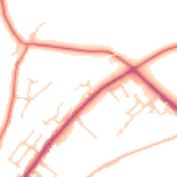 Daytime road noise heatmap for BB7 4UB