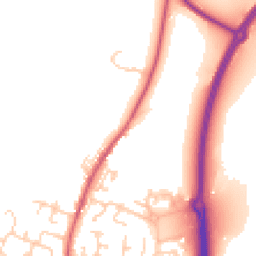 Daytime road noise heatmap for BB7 9BB