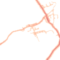 Daytime road noise heatmap for BB7 9DQ