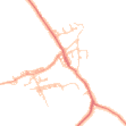 Daytime road noise heatmap for BB7 9EB