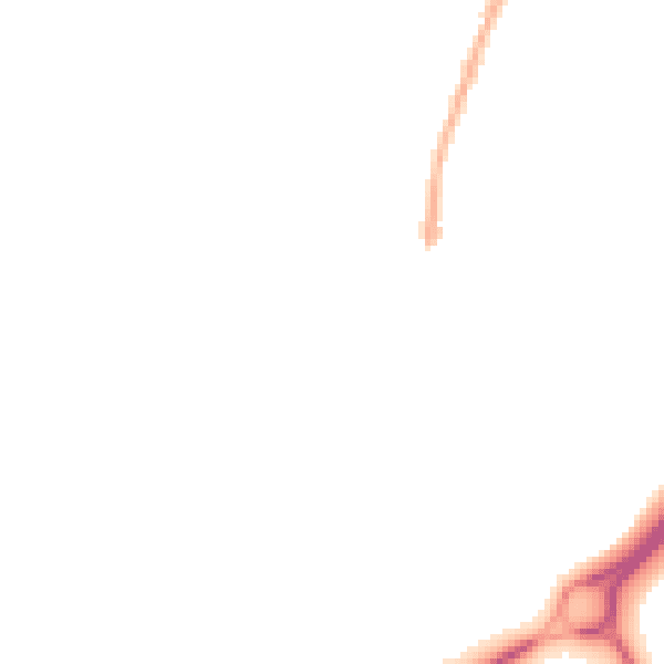 Night-time road noise heatmap for BB7 9FP