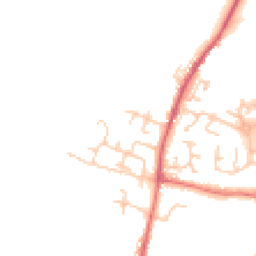 Daytime road noise heatmap for BB7 9FZ