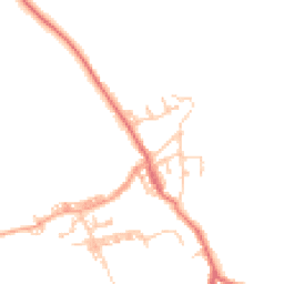 Daytime road noise heatmap for BB7 9HD