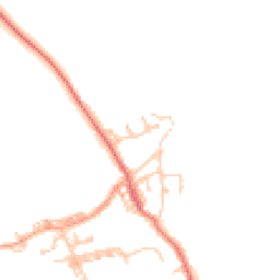 Daytime road noise heatmap for BB7 9HE