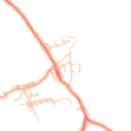 Daytime road noise heatmap for BB7 9HR
