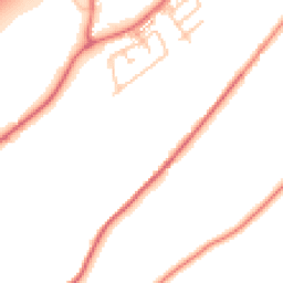 Daytime road noise heatmap for BB7 9LF