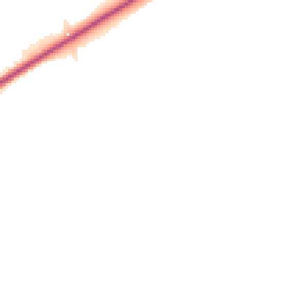 Night-time road noise heatmap for BB7 9LP