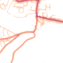 Daytime road noise heatmap for BB7 9NU