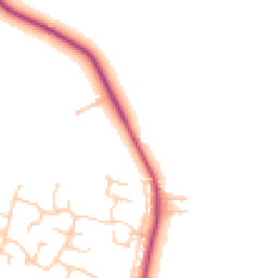 Daytime road noise heatmap for BB7 9PF