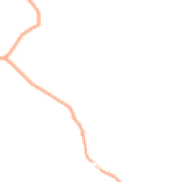 Night-time road noise heatmap for BB7 9PL