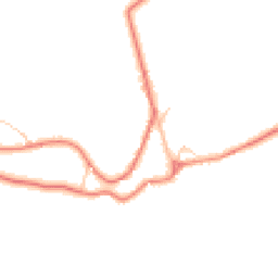 Daytime road noise heatmap for BB7 9QF